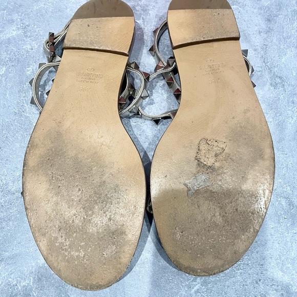 Valentino Garavani T Strap Sandals - Picture 3 of 4